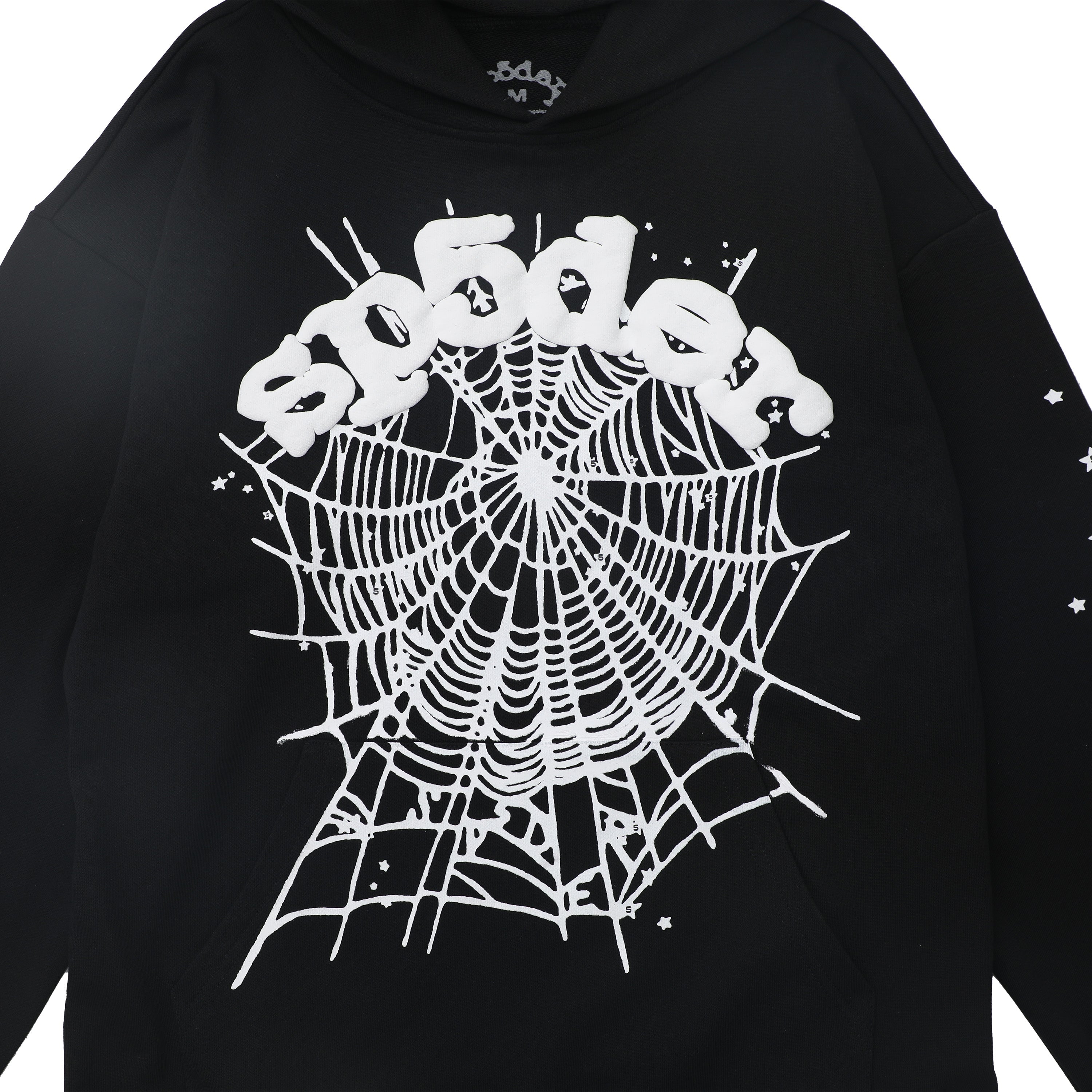 Sp5der OG Web Hoodie  Black