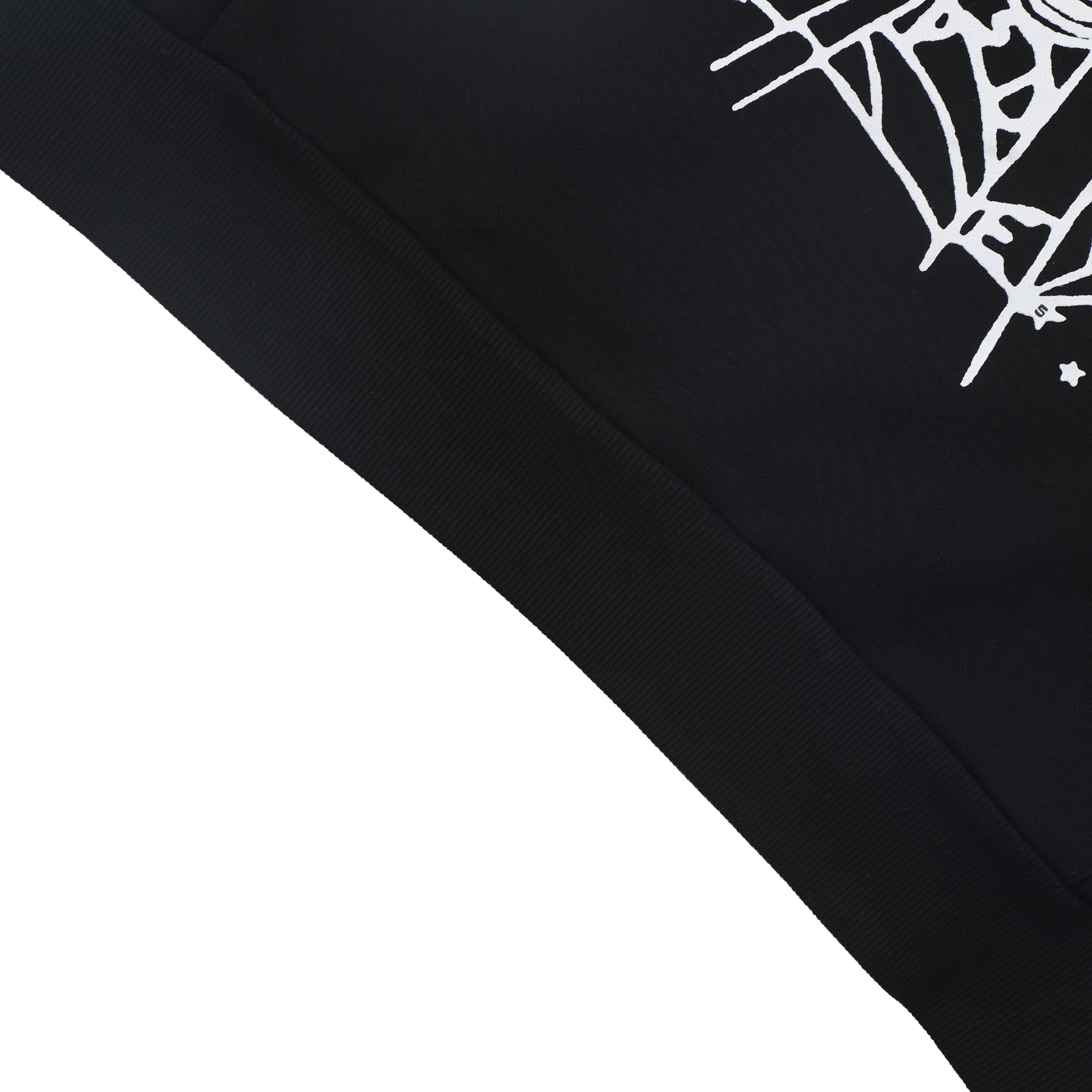 Sp5der OG Web Hoodie  Black
